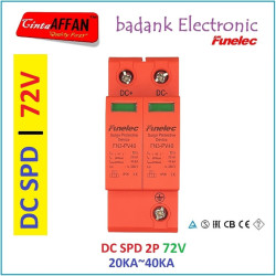 DC SPD 2P 72V 20-40KA Surge Arrester Surge Protect Device